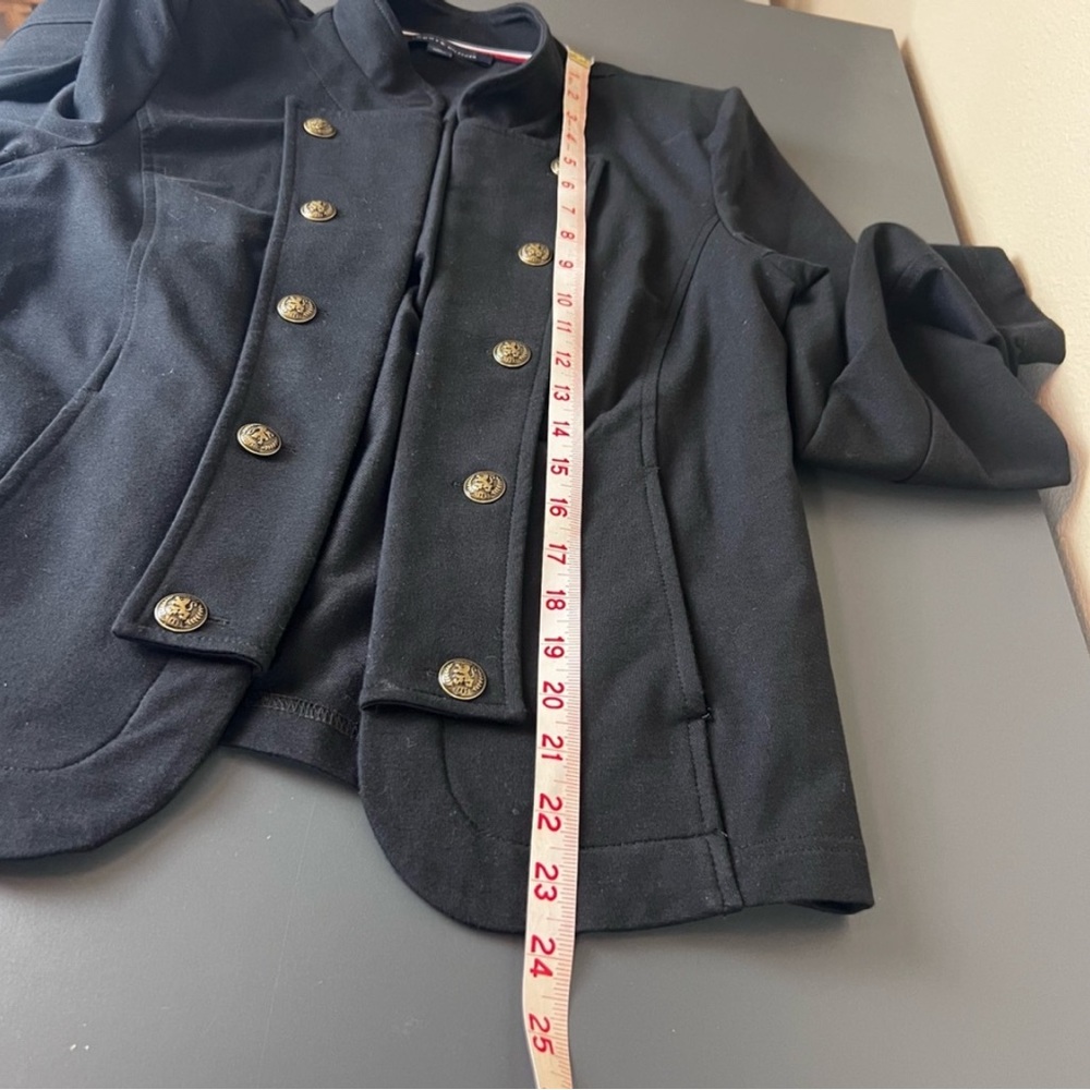 Tommy Hilfiger Military Band Blazer | Gold Button Detail | Size M - Picture 9 of 14